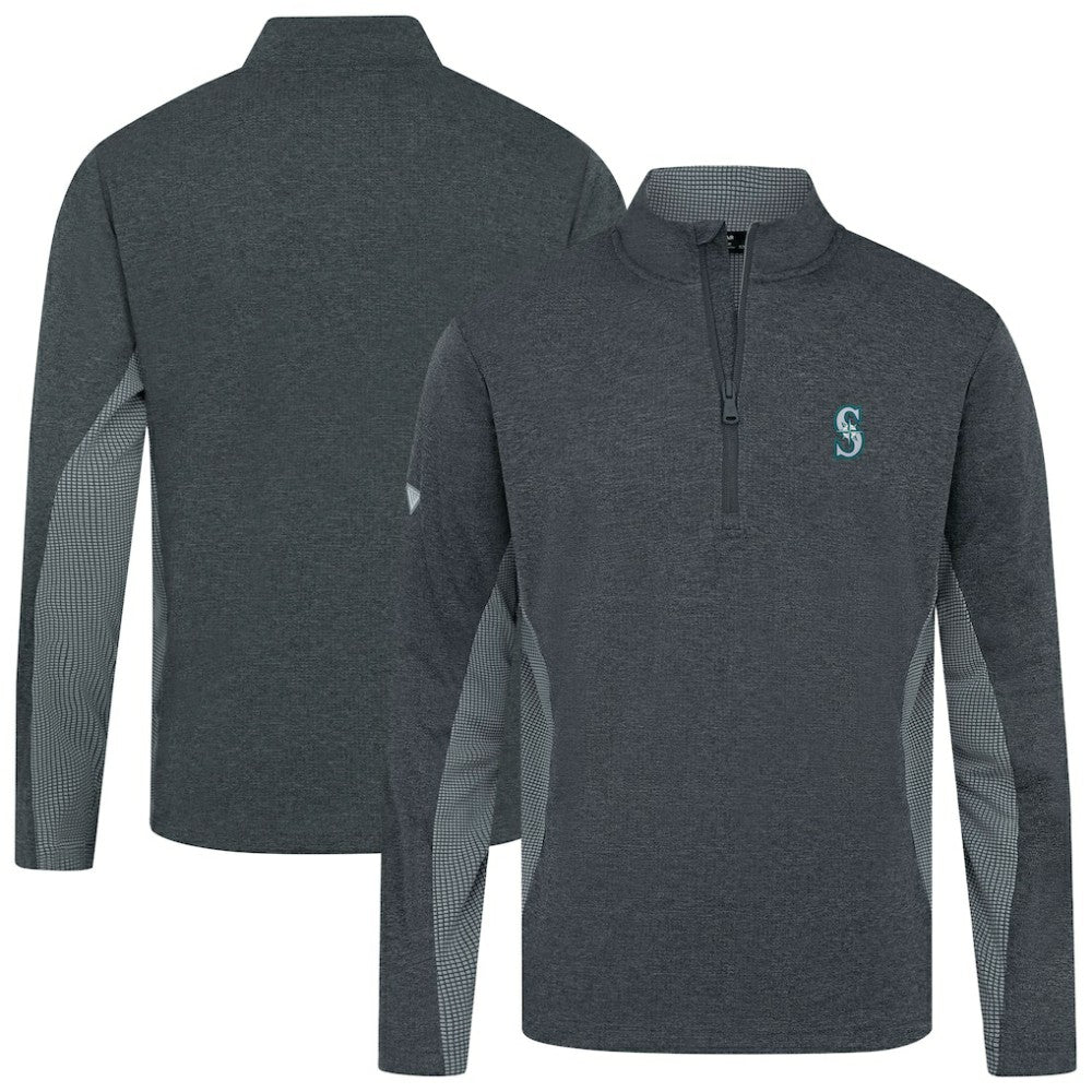 Seattle Mariners Levelwear Waffle Insignia 2.0 Quarter-Zip Pullover - MLB