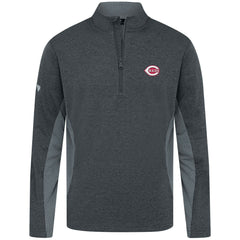 Cincinnati Reds Levelwear Waffle Insignia 2.0 Quarter-Zip Pullover - MLB