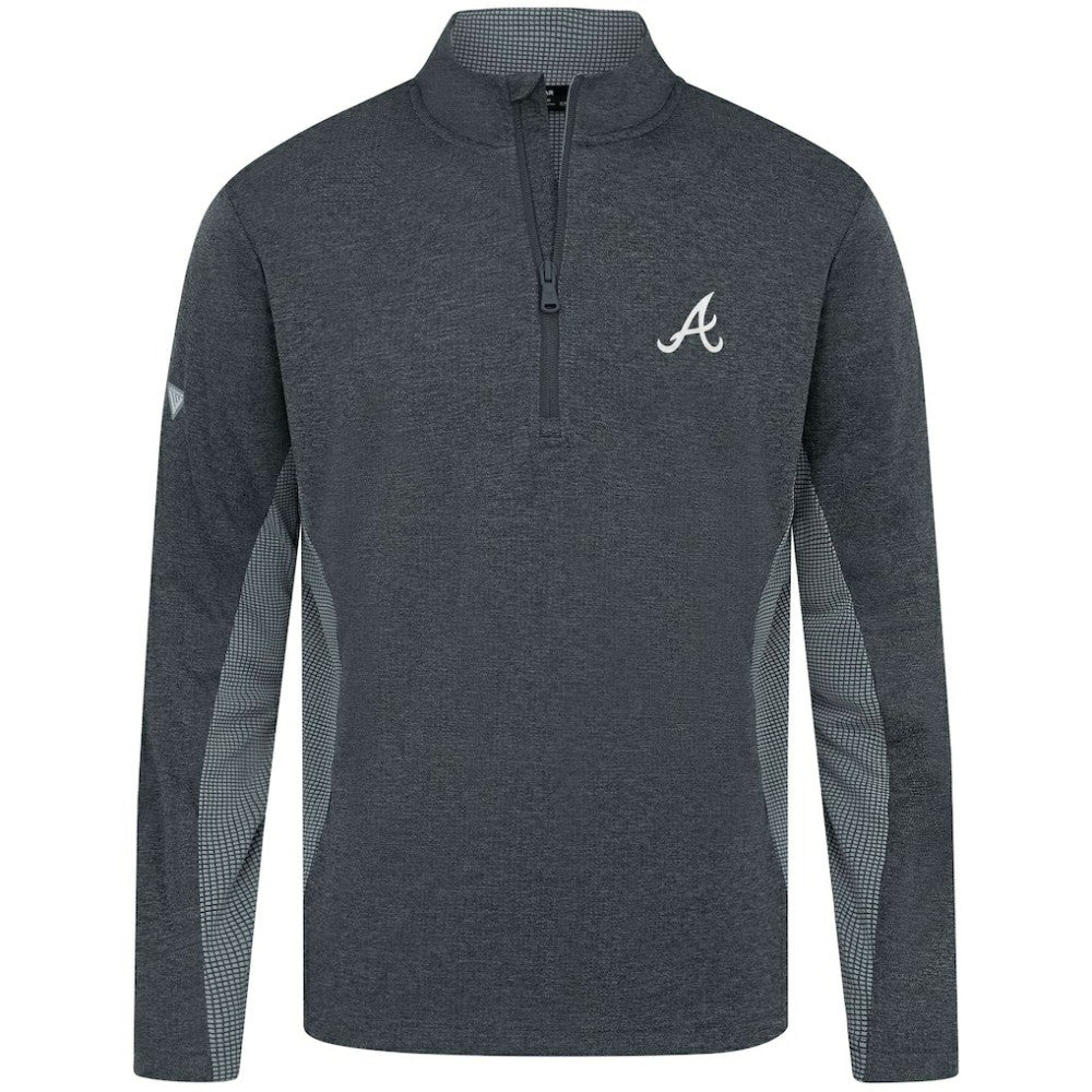 Atlanta Braves Levelwear Waffle Insignia 2.0 Quarter-Zip Pullover - MLB