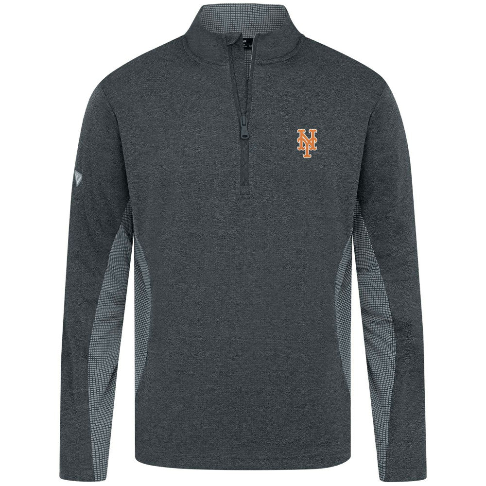 New York Mets Levelwear Waffle Insignia 2.0 Quarter-Zip Pullover - MLB