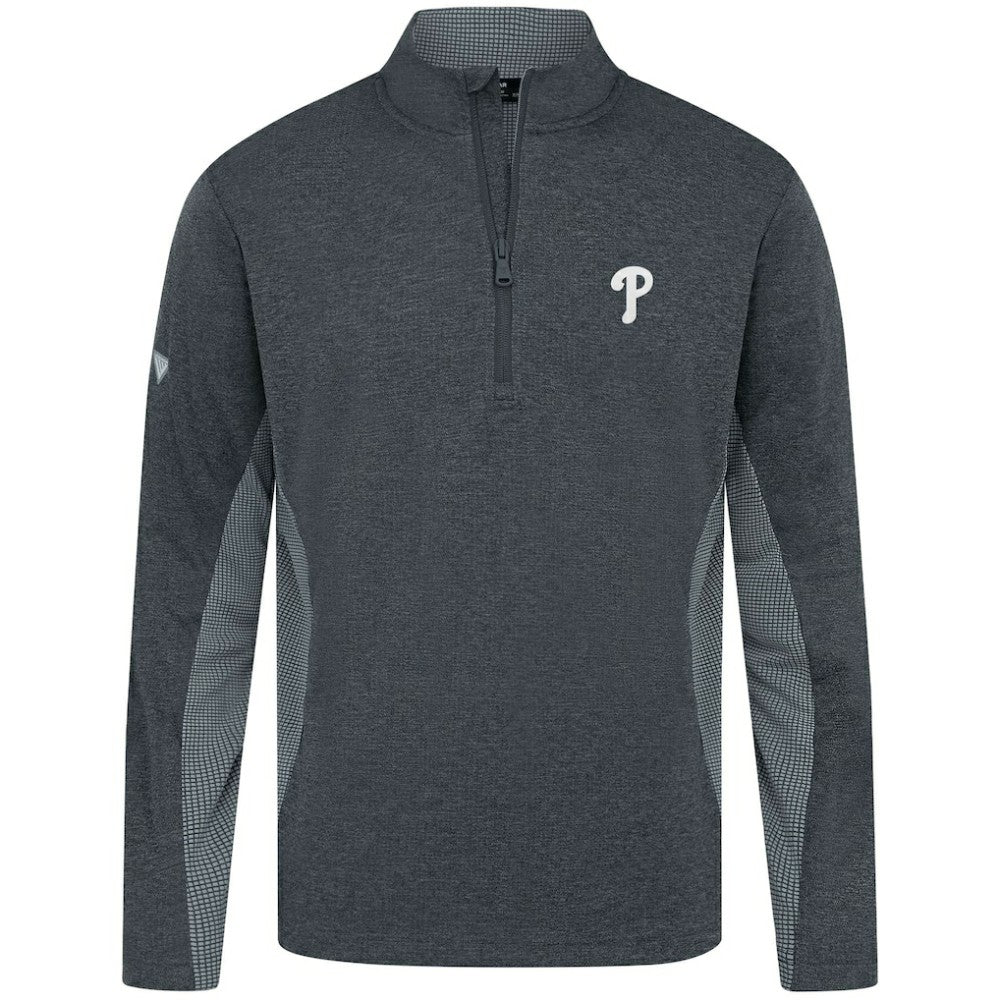 Philadelphia Phillies Levelwear Waffle Insignia 2.0 Quarter-Zip Pullover - MLB
