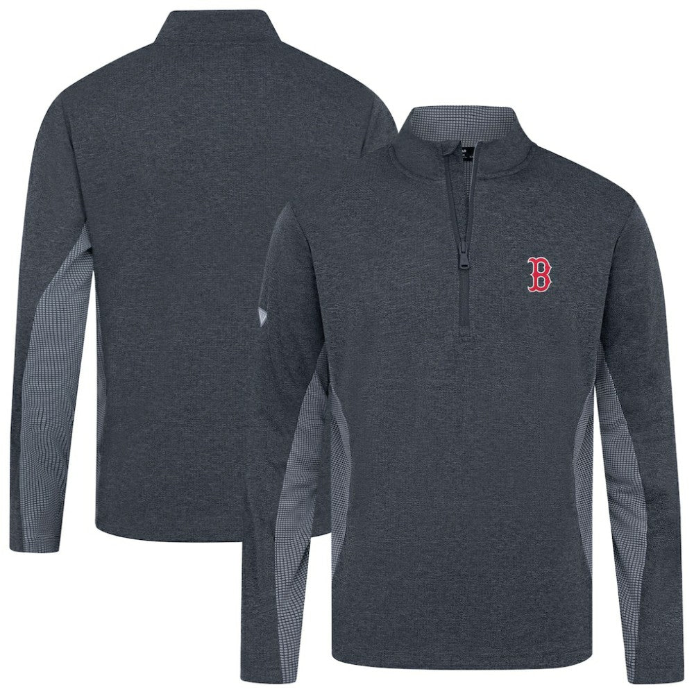 Boston Red Sox Levelwear Waffle Insignia 2.0 Quarter-Zip Pullover - MLB