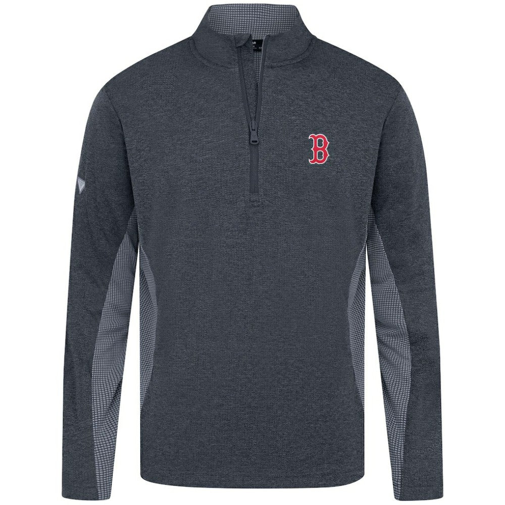Boston Red Sox Levelwear Waffle Insignia 2.0 Quarter-Zip Pullover - MLB