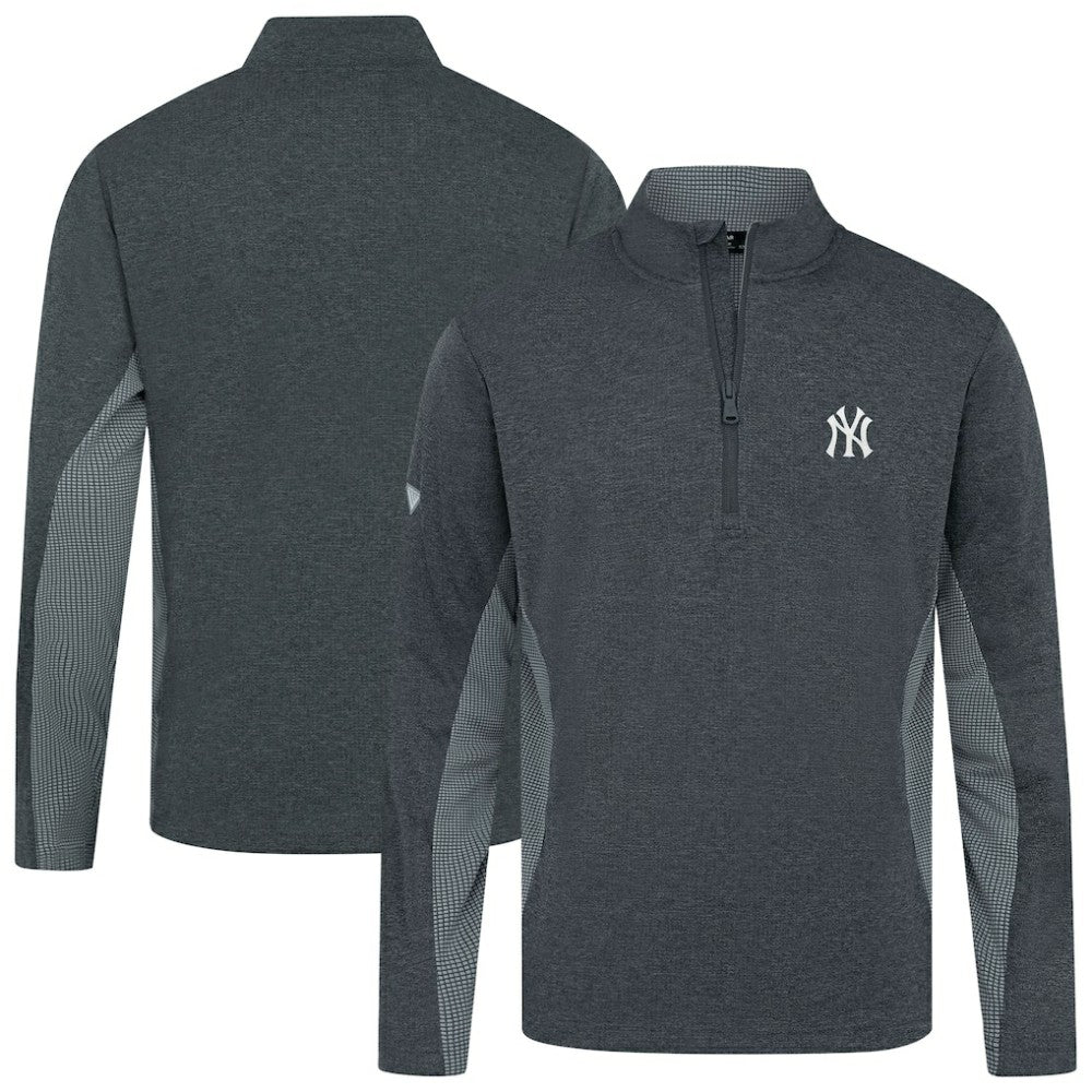 New York Yankees Levelwear Waffle Insignia 2.0 Quarter-Zip Pullover - MLB