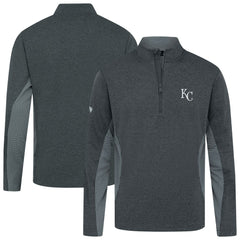Kansas City Royals Levelwear Waffle Insignia 2.0 Quarter-Zip Pullover - MLB
