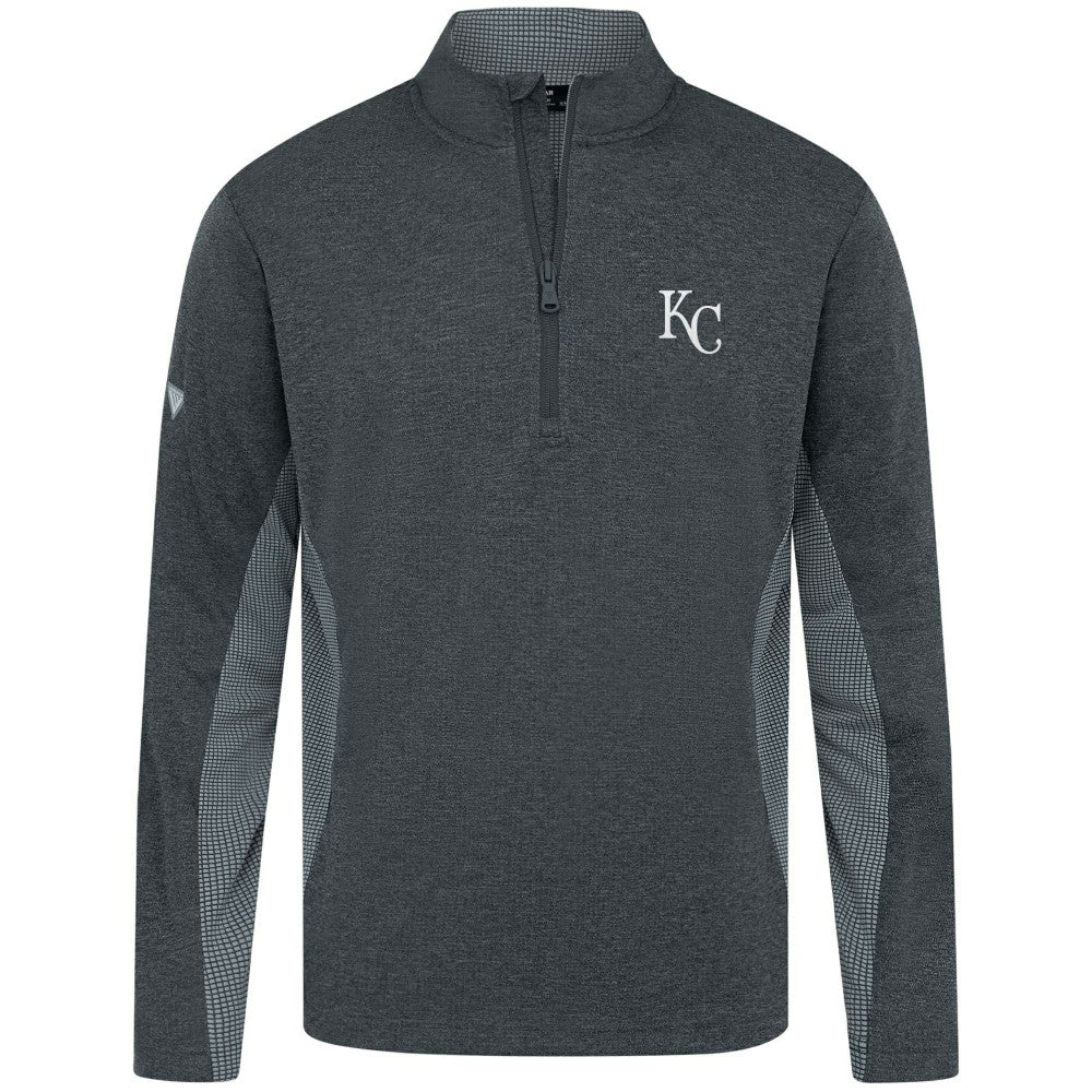 Kansas City Royals Levelwear Waffle Insignia 2.0 Quarter-Zip Pullover - MLB