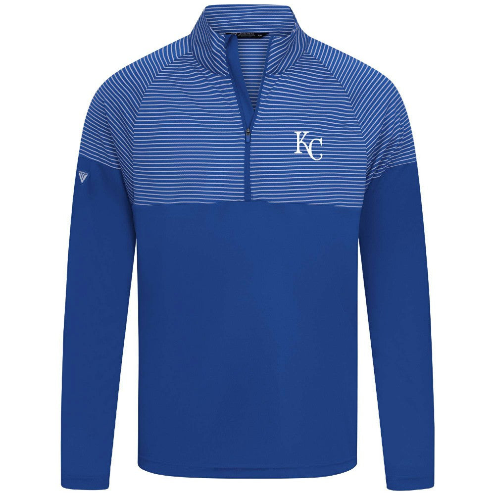 Kansas City Royals Levelwear Classic Stripes Insignia 2.0 Pullover - MLB