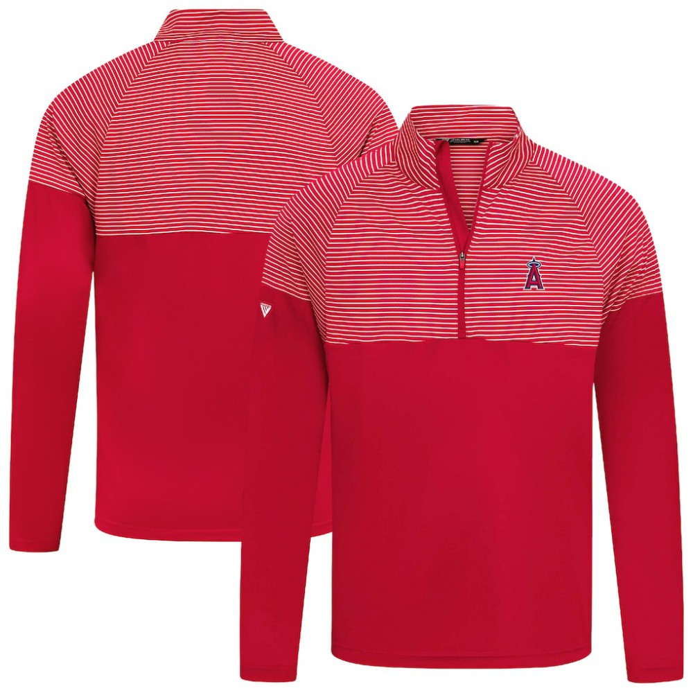 Los Angeles Angels Levelwear Classic Stripes Insignia 2.0 Pullover - MLB