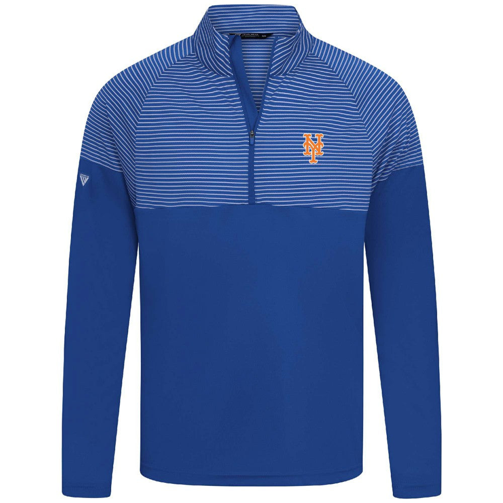 New York Mets Levelwear Classic Stripes Insignia 2.0 Pullover - MLB
