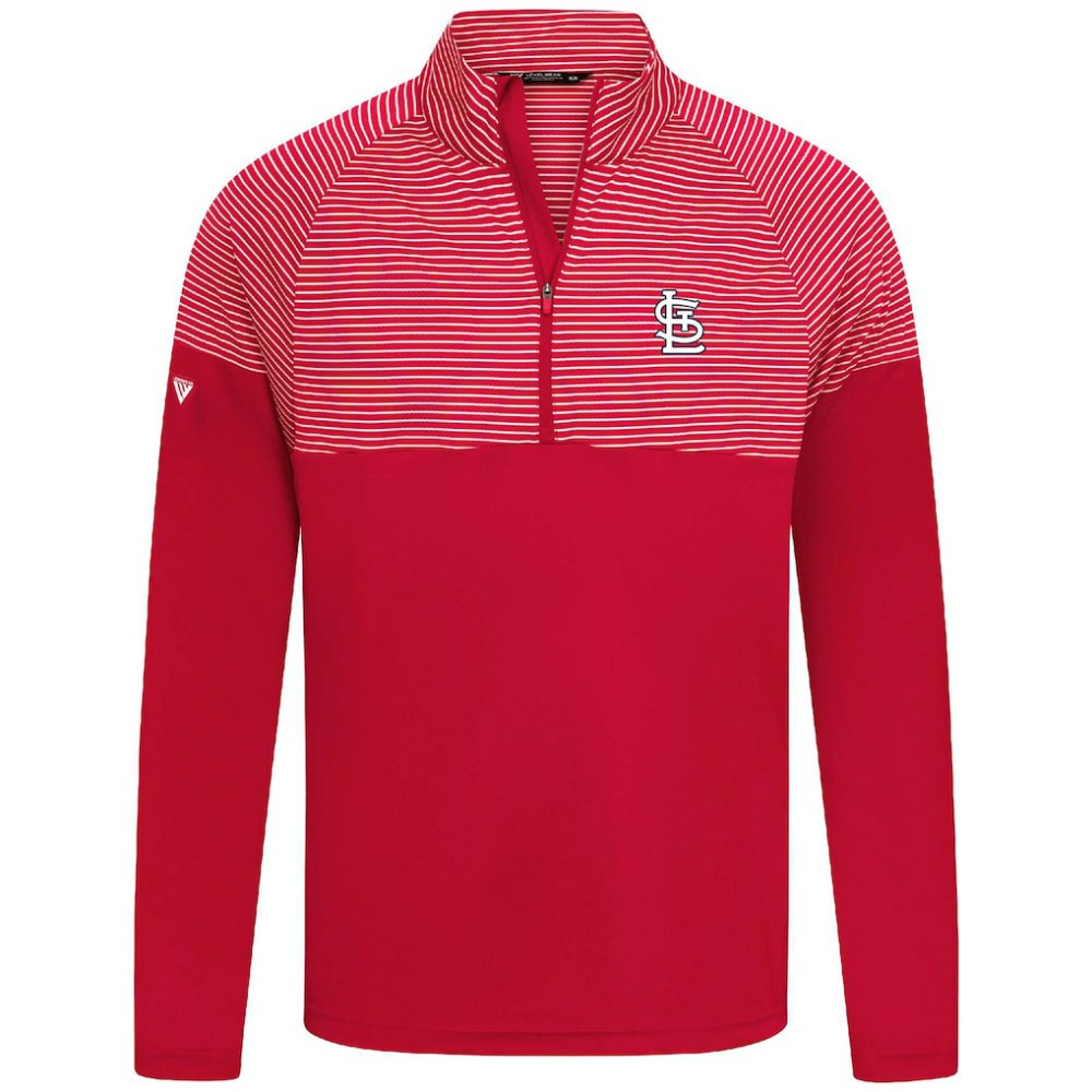 St. Louis Cardinals Levelwear Classic Stripes Insignia 2.0 Pullover - MLB