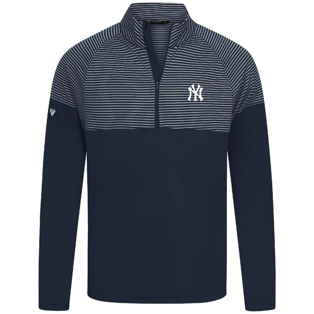 New York Yankees Levelwear Classic Stripes Insignia 2.0 Pullover - MLB