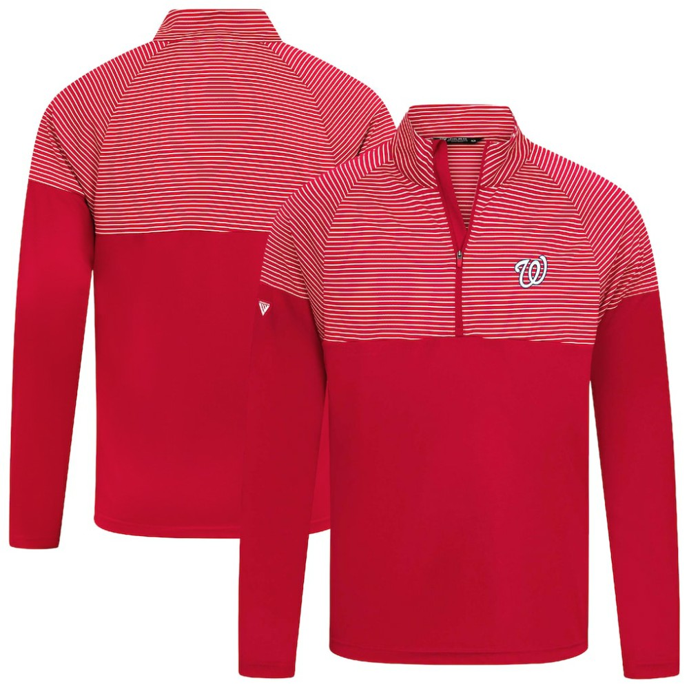 Washington Nationals Levelwear Classic Stripes Insignia 2.0 Pullover - MLB