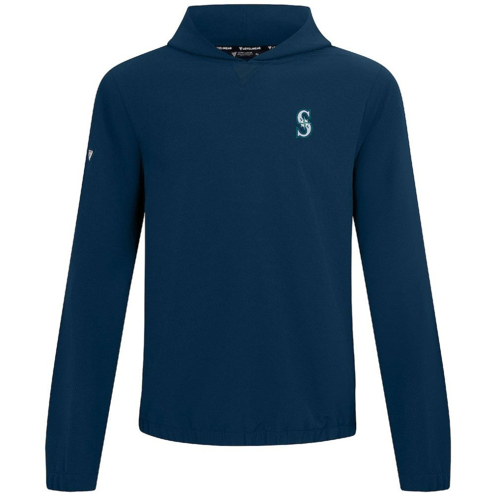 Seattle Mariners Levelwear Action Insignia 2.0 Pullover Hoodie - MLB