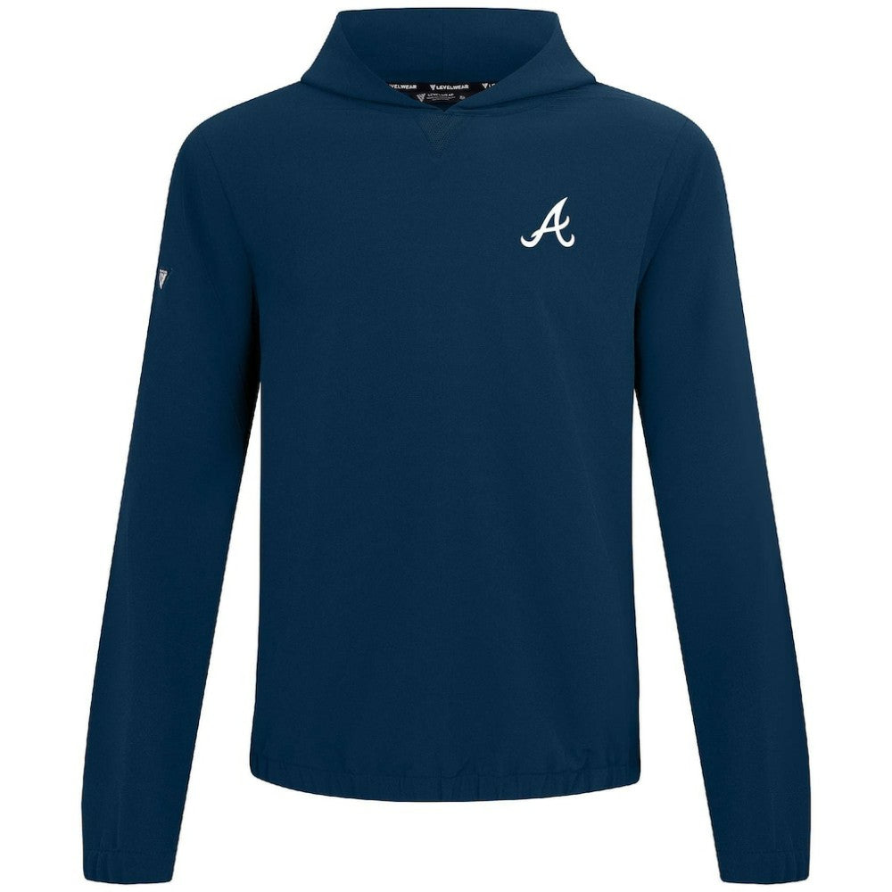 Atlanta Braves Levelwear Action Insignia 2.0 Pullover Hoodie - MLB