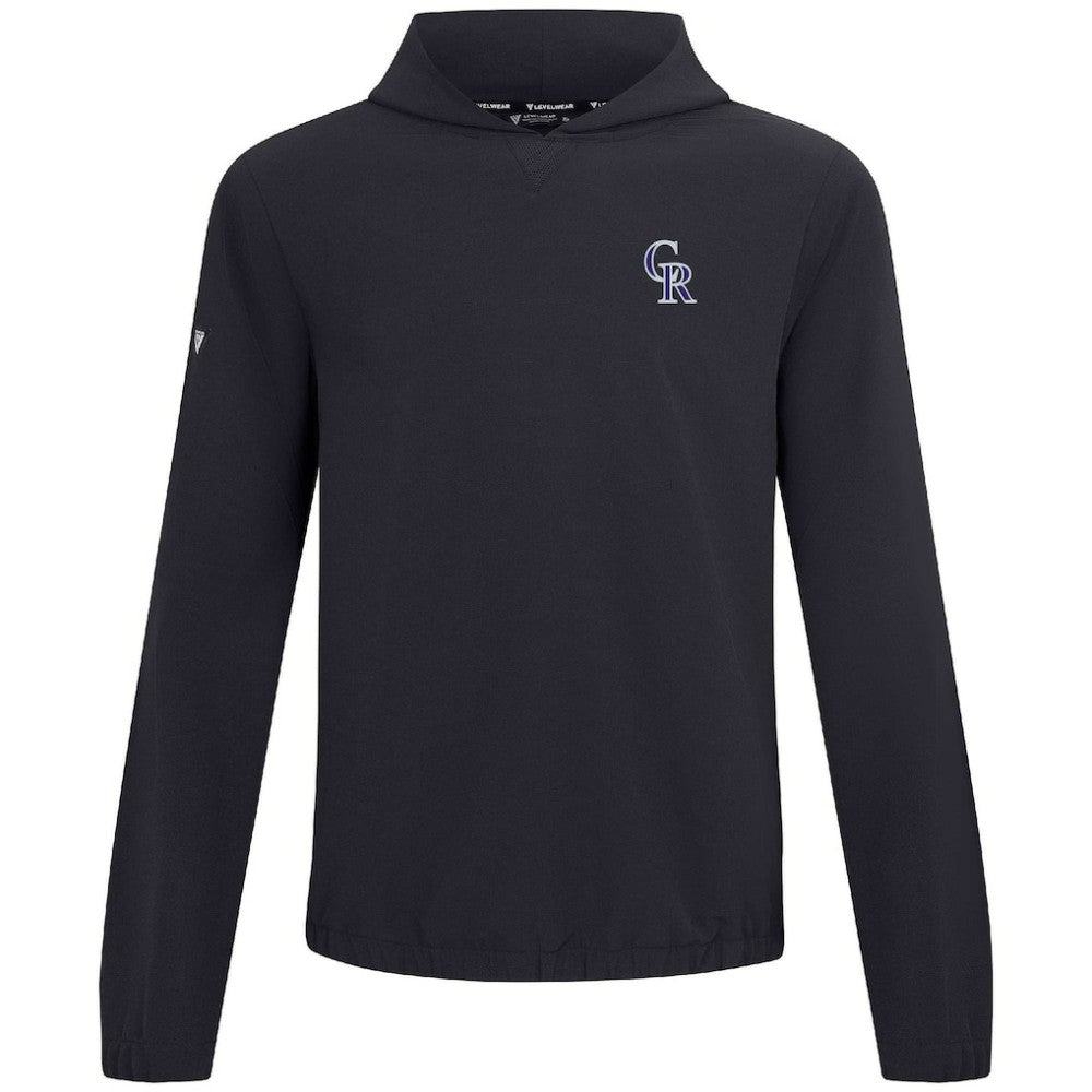 Colorado Rockies Levelwear Action Insignia 2.0 Pullover Hoodie - MLB