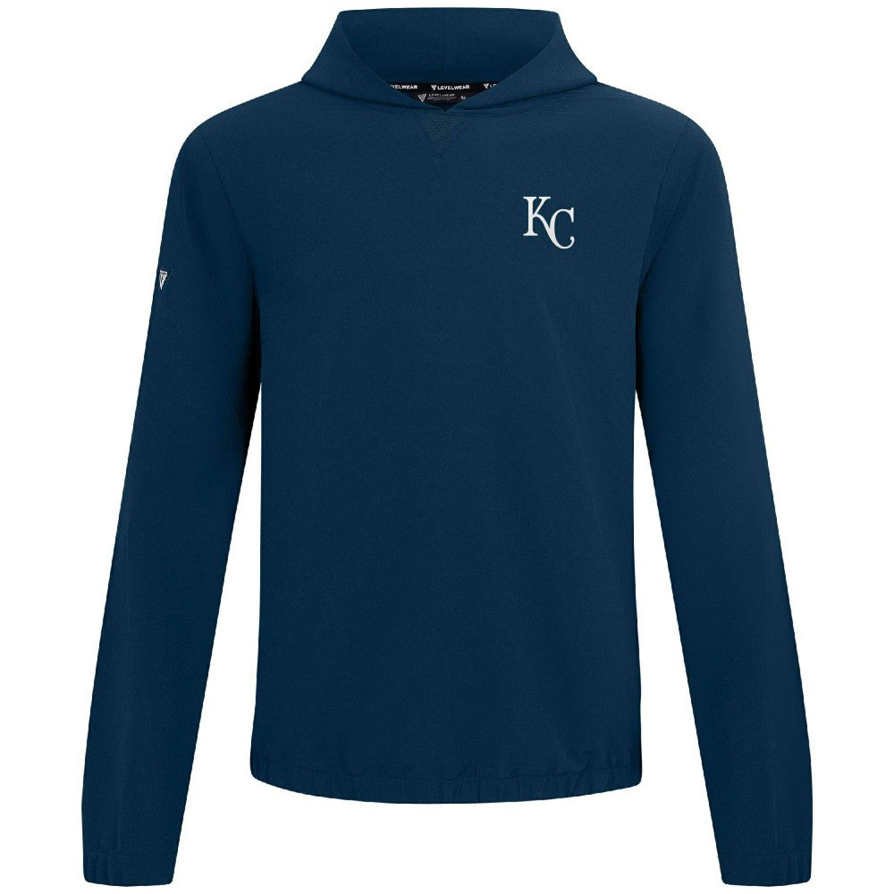 Kansas City Royals Levelwear Action Insignia 2.0 Pullover Hoodie - MLB