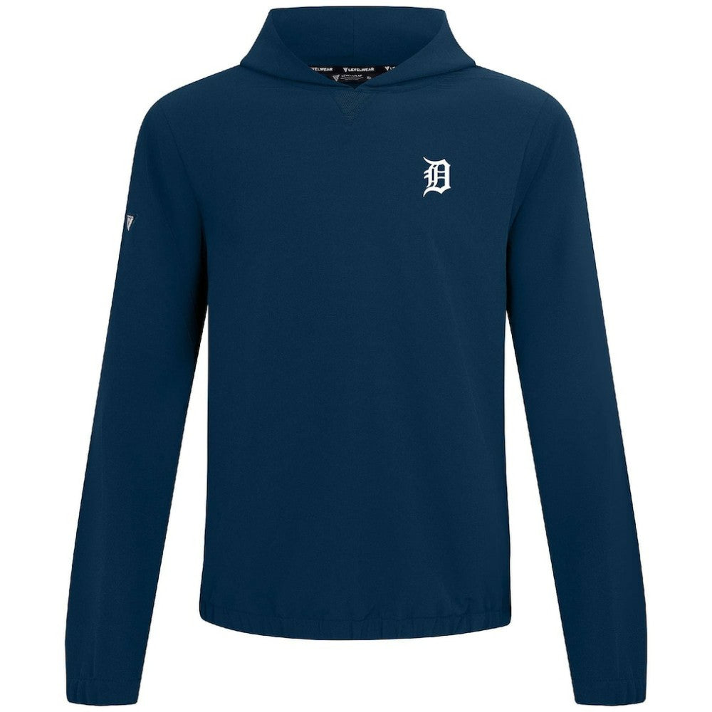 Detroit Tigers Levelwear Action Insignia 2.0 Pullover Hoodie - MLB