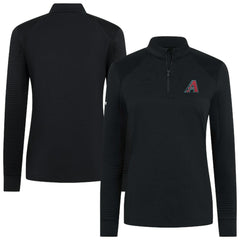 Arizona Diamondbacks Levelwear Women's Power Insignia 2.0 Quarter-Zip Pullover Top - MLB