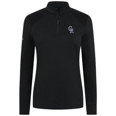 Colorado Rockies Levelwear Women's Power Insignia 2.0 Quarter-Zip Pullover Top - MLB