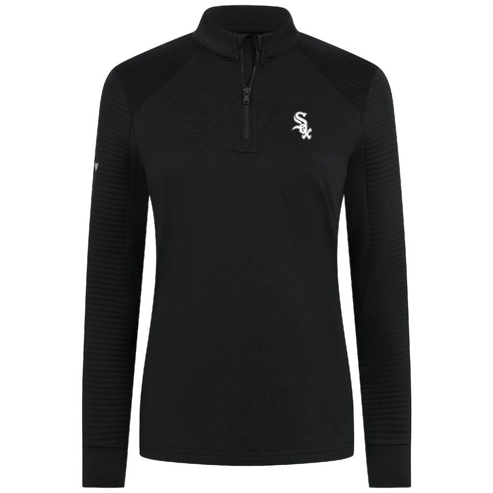 Chicago White Sox Levelwear Women's Power Insignia 2.0 Quarter-Zip Pullover Top - MLB