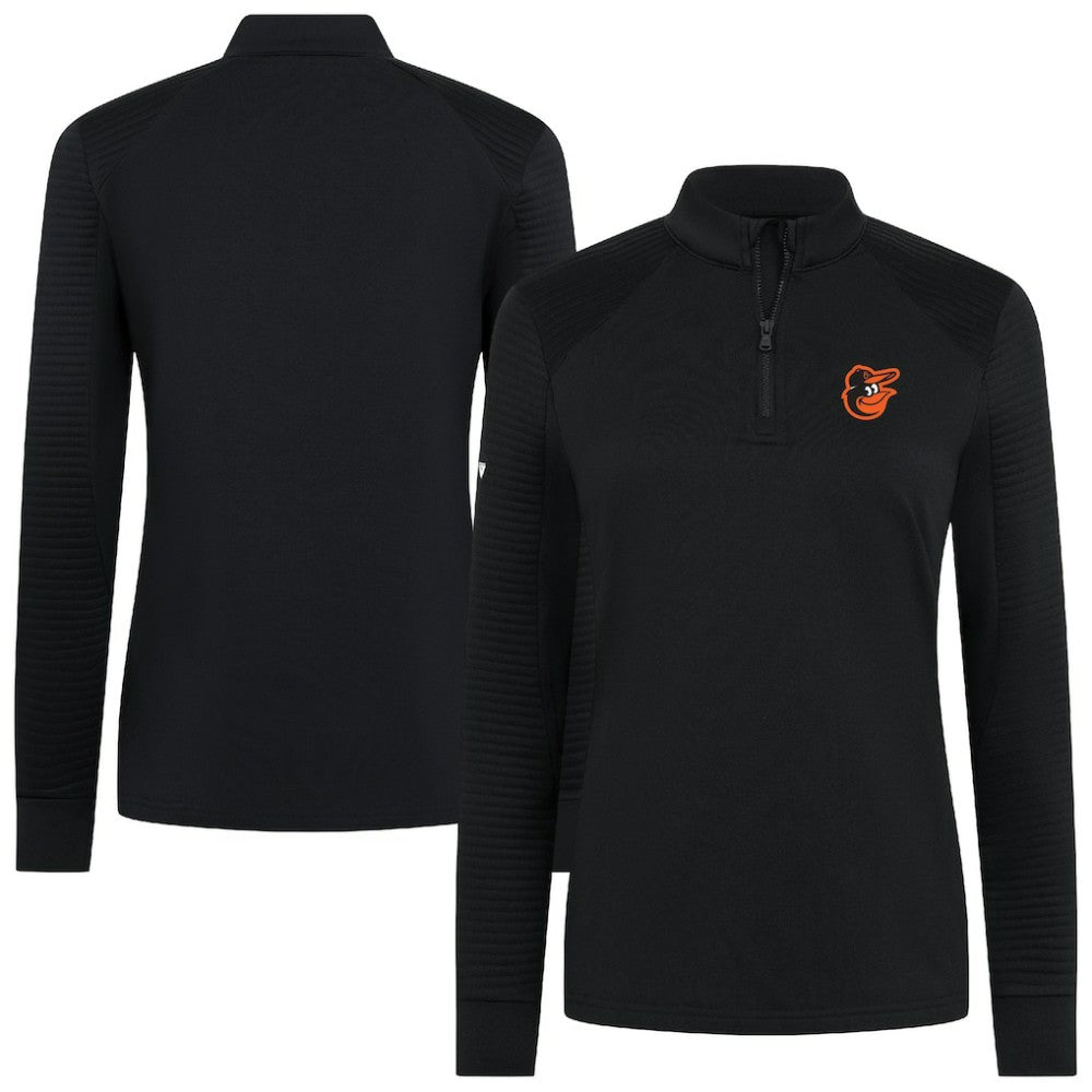 Baltimore Orioles Levelwear Women's Power Insignia 2.0 Quarter-Zip Pullover Top - MLB