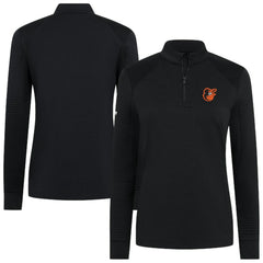 Baltimore Orioles Levelwear Women's Power Insignia 2.0 Quarter-Zip Pullover Top - MLB