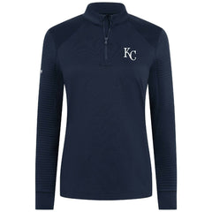 Kansas City Royals Levelwear Women's Power Insignia 2.0 Quarter-Zip Pullover Top - MLB