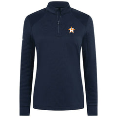 Houston Astros Levelwear Women's Power Insignia 2.0 Quarter-Zip Pullover Top - MLB