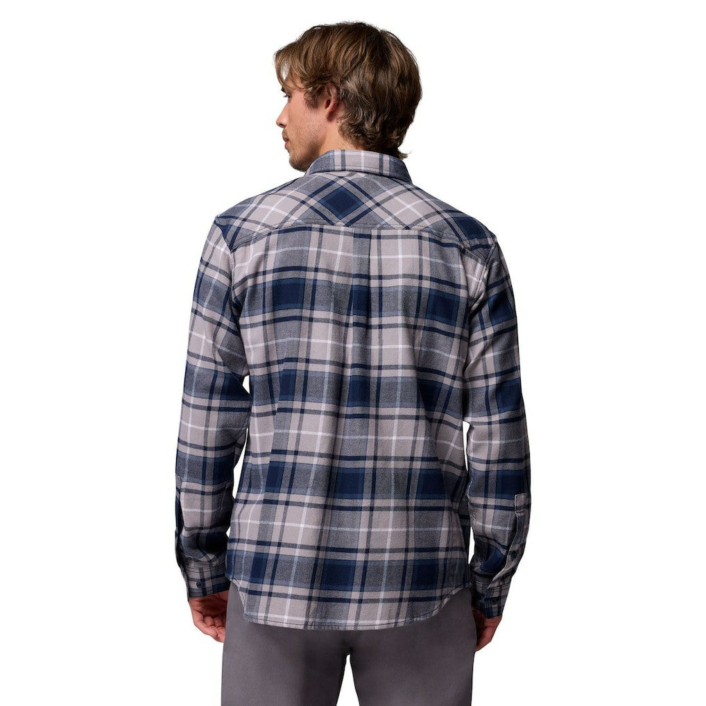 Dallas Cowboys Flare Gun Long-Sleeve Button-Up Flannel Shirt Navy | Columbia