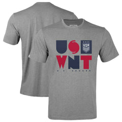 USWNT Levelwear Richmond Full On T-Shirt Gray - FIFA World CUP