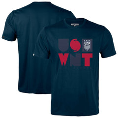 USWNT Levelwear Richmond Full On T-Shirt Navy - FIFA World CUP