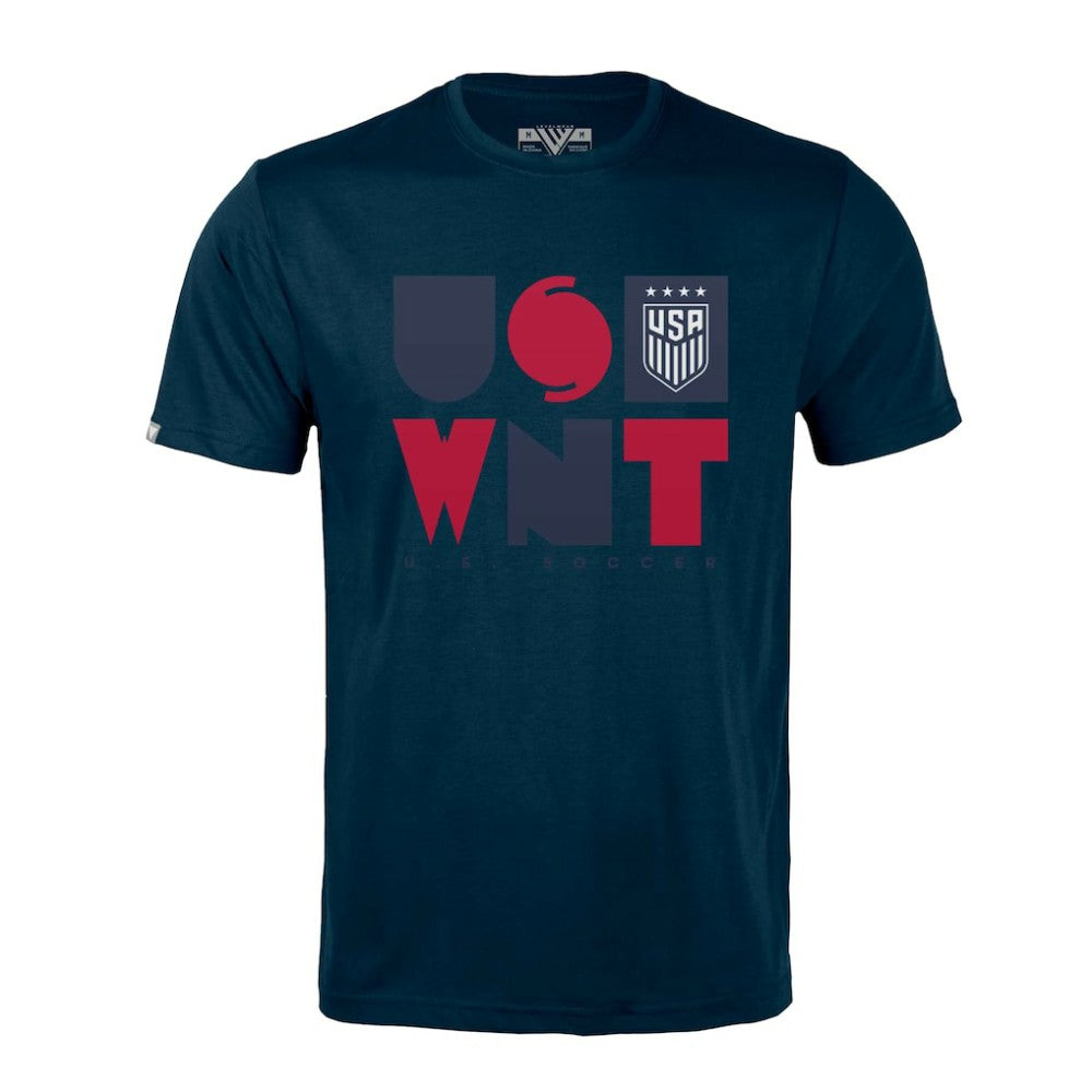 USWNT Levelwear Richmond Full On T-Shirt Navy - FIFA World CUP
