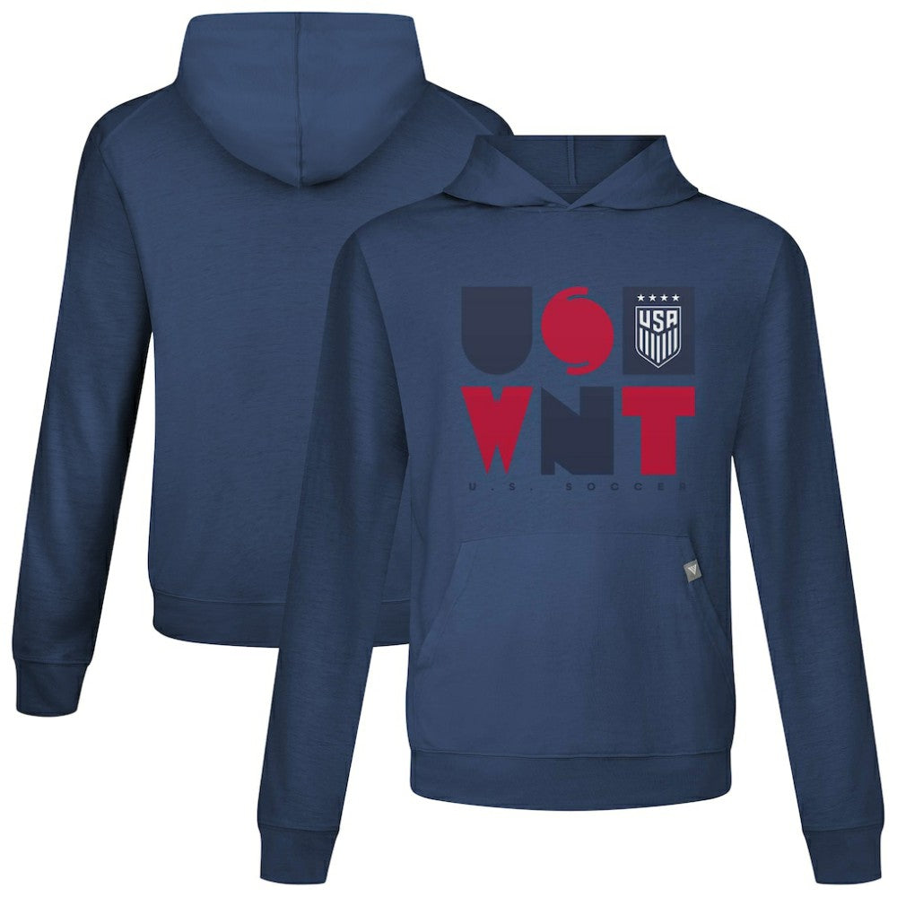 USWNT Levelwear Relay Full On Pullover Hoodie Navy - FIFA World CUP
