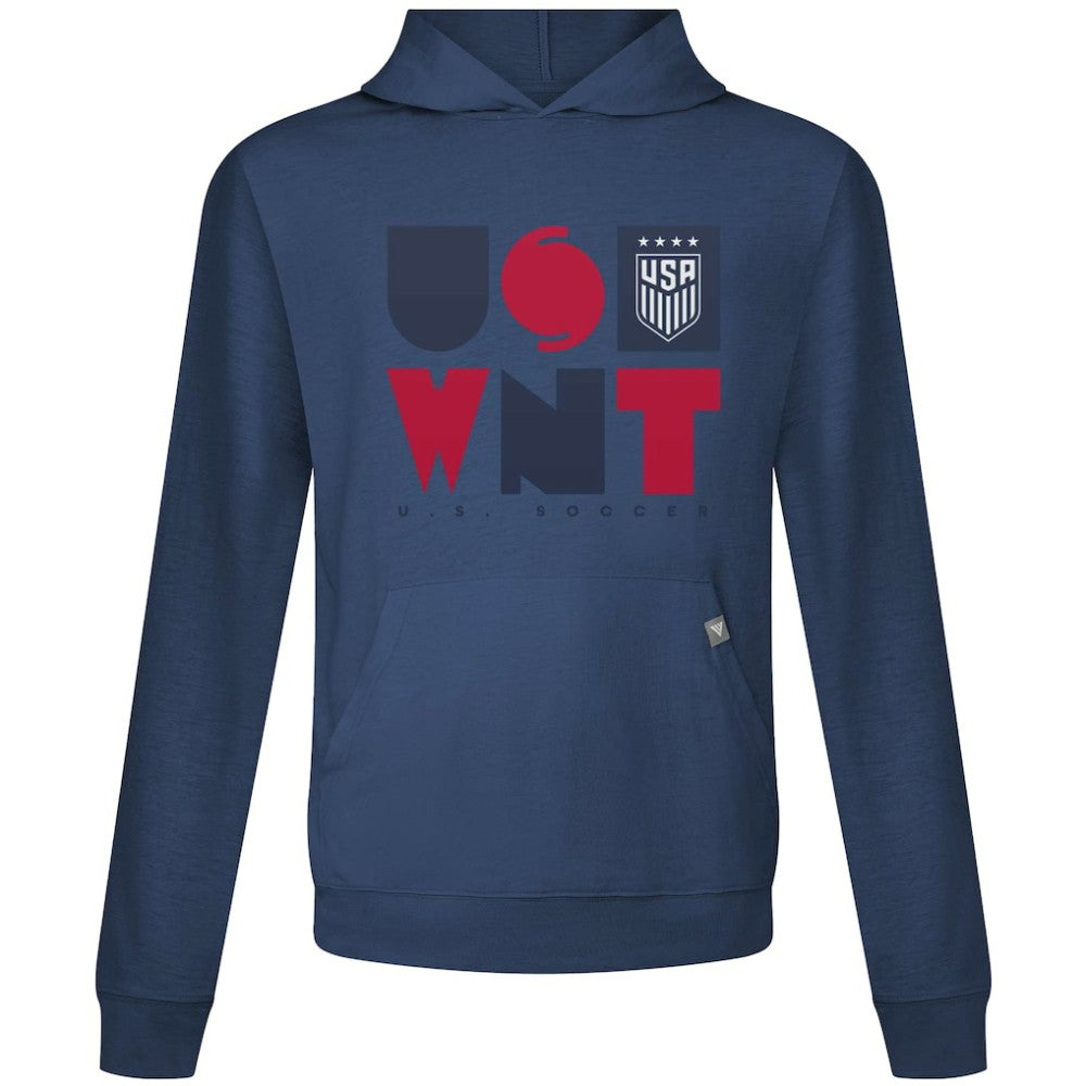 USWNT Levelwear Relay Full On Pullover Hoodie Navy - FIFA World CUP