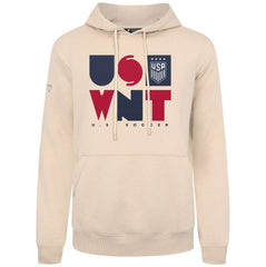 USWNT Levelwear Podium Full On Pullover Hoodie Khaki - FIFA World CUP