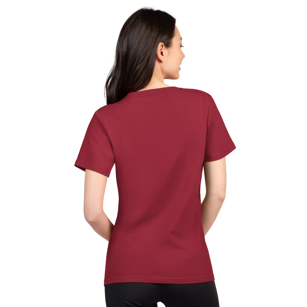 Washington Commanders G-III 4Her by Carl Banks Women's Super-Slim Lightweight Winning Crew T-Shirt Burgundy | NFL