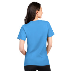 Tennessee Titans G-III 4Her by Carl Banks Women's Super-Slim Lightweight Winning Crew T-Shirt Light Blue | NFL
