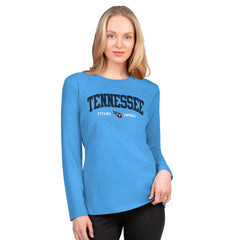 Tennessee Titans G-III 4Her by Carl Banks Women's Best Play Long Sleeve T-Shirt Light Blue | NFL