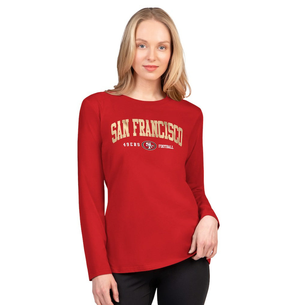 San Francisco 49ers G-III 4Her by Carl Banks Women's Best Play Long Sleeve T-Shirt Scarlet | NFL