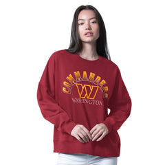 Washington Commanders G-III 4Her by Carl Banks Women's Oversized Feud Sweatshirt Burgundy | NFL