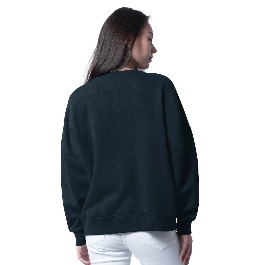 Chicago Bears G-III 4Her by Carl Banks Women's Oversized Feud Sweatshirt Navy | NFL