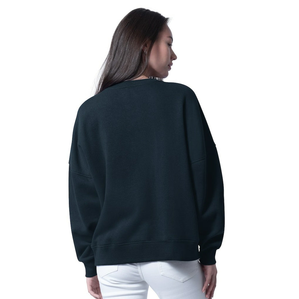 Chicago Bears G-III 4Her by Carl Banks Women's Oversized Feud Sweatshirt Navy | NFL