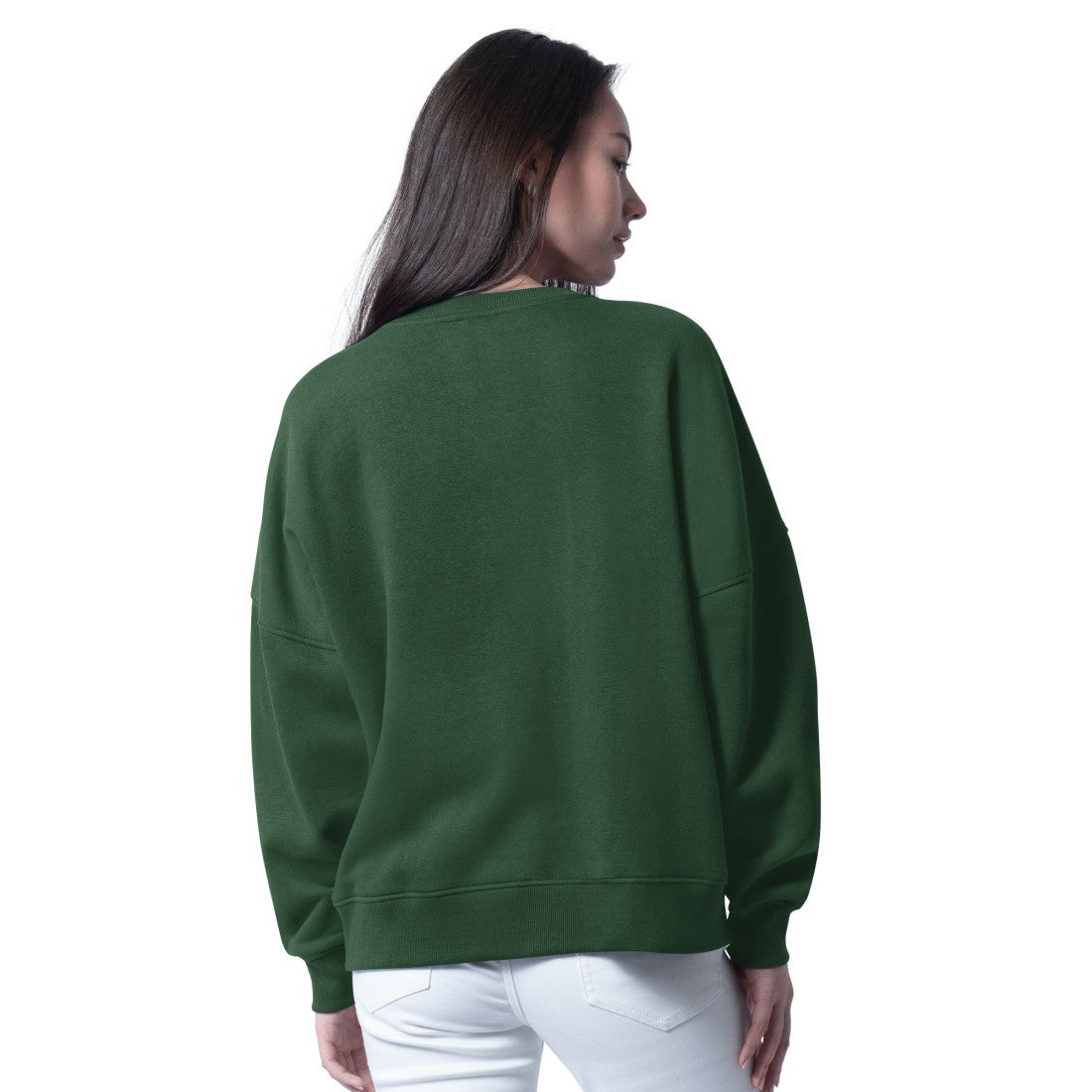 Green Bay Packers G-III 4Her by Carl Banks Women's Oversized Feud Sweatshirt Green | NFL