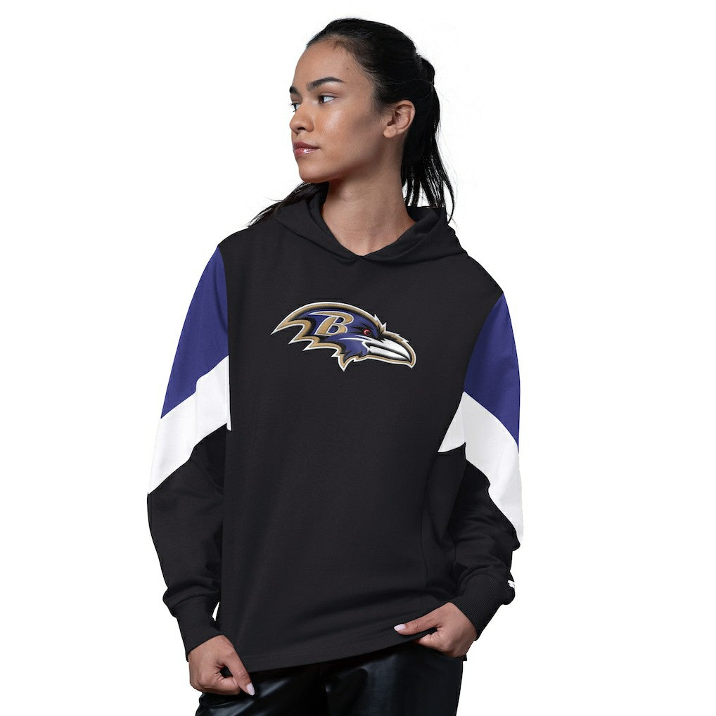 Baltimore Ravens Starter Women's Scrimmage Hoodie Black | NFL