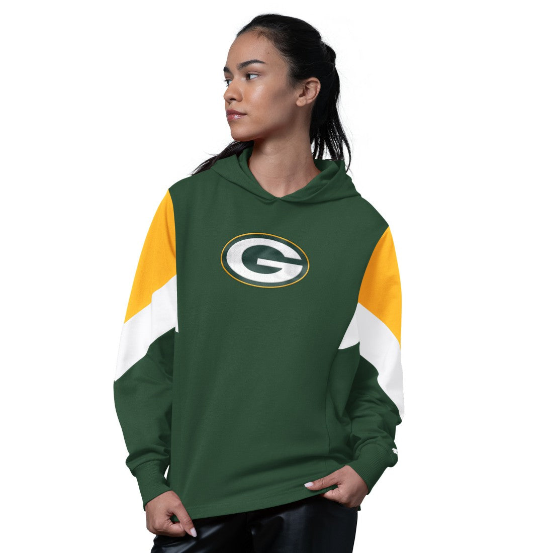 Green Bay Packers Starter Women's Scrimmage Hoodie Green | NFL