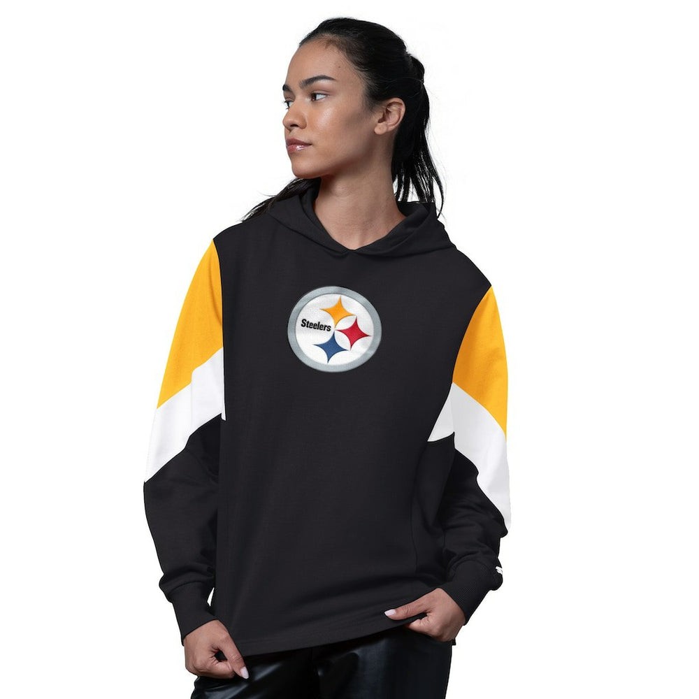 Pittsburgh Steelers Starter Women's Scrimmage Hoodie Black | NFL