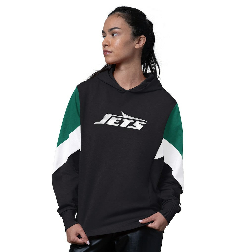 New York Jets Starter Women's Scrimmage Hoodie Black | NFL
