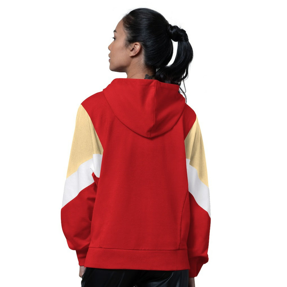 San Francisco 49ers Starter Women's Scrimmage Hoodie Scarlet | NFL
