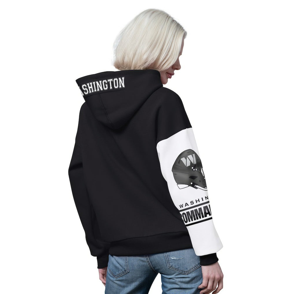 Washington Commanders Starter Women's 4th Down Full-Zip Hoodie Black | NFL