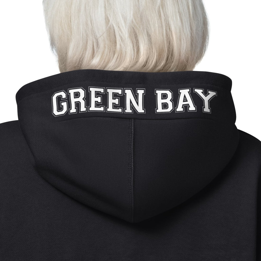 Green Bay Packers Starter Women's 4th Down Full-Zip Hoodie Black | NFL